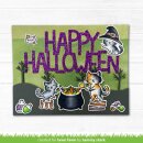 Lawn Fawn, lawn cuts/ Stanzschablone, giant happy halloween
