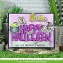 Lawn Fawn, lawn cuts/ Stanzschablone, giant happy halloween