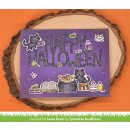 Lawn Fawn, lawn cuts/ Stanzschablone, giant happy halloween