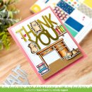 Lawn Fawn, lawn cuts/ Stanzschablone, giant thank you