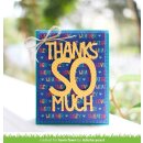 Lawn Fawn, lawn cuts/ Stanzschablone, giant thanks so much