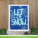 Lawn Fawn, lawn cuts/ Stanzschablone, giant let it snow