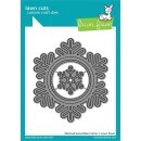 Lawn Fawn, lawn cuts/ Stanzschablone, stitched snowflake...