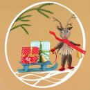 Karen Marie Klip: Quilling Anleitung, Small Reindeer