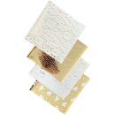 Faltpapier Foliendruck gold/weiß, 16 Blatt, 20x20cm...