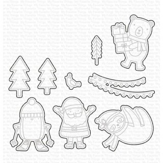 My Favorite Things, Die-namics/ Stanzschablone, Snow Globe Singles