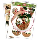 Quilling Template, Christmas Baskets