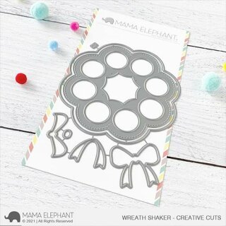 Mama Elephant, Creative Cuts/ Stanzschablone, Wreath Shaker