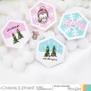 Mama Elephant, Creative Cuts/ Stanzschablone, Hexatag