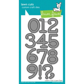 Lawn Fawn, lawn cuts/ Stanzschablone, louies 123s