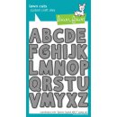 Lawn Fawn, lawn cuts/ Stanzschablone, quinns capital ABCs