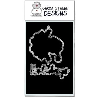 Gerda Steiner Designs, Santa with Letters - Die Set