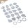 Elizabeth Craft Designs, Cutting Dies / Stanzschablonen, Planner Essentials 43 - Circle Words