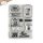 Elizabeth Craft Designs, Clear Stamps, Halloween Vibes