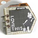 Elizabeth Craft Designs, Clear Stamps, Label Tabs