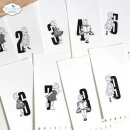 Elizabeth Craft Designs, Clear Stamps, Long & Tall...