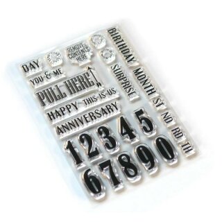 Elizabeth Craft Designs, Clear Stamps, Pieces of Life 1 -...
