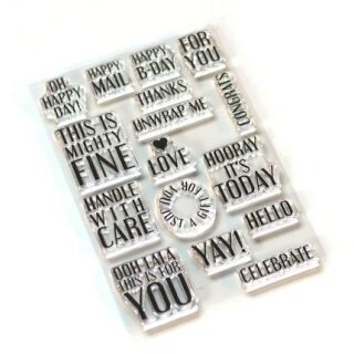 Elizabeth Craft Designs, Clear Stamps, Pieces of Life 4 -...