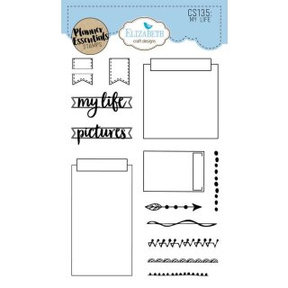 Elizabeth Craft Designs, Clear Stamps, My Life