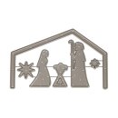 Rayher Stanzschablonen Weihnachtskrippe, 1,2-8,5cm x...