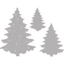 Rayher Stanzschablone Winterwald, 2,4-5,3cm x 3,5-7,2cm,...