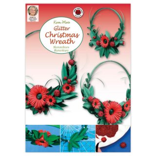 Karen Marie Klip: Quilling Anleitung, Glitter Christmas...