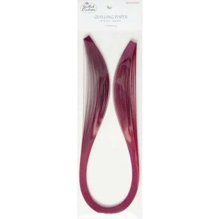 Quilled Creations, Paper Stripes, Burgundy Quilling Paper 1/4" (6mm)