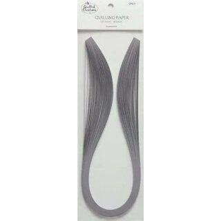 Quilled Creations, Paper Stripes, Grey Quilling Paper 1/4" (6mm)