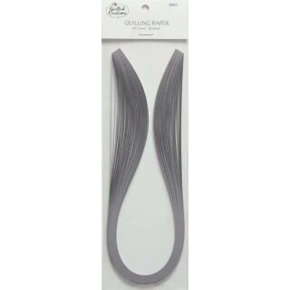 Quilled Creations, Paper Stripes, Grey Quilling Paper...