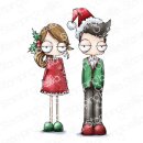 Stamping Bella, Rubber Stamp, ODDBALL CHRISTMAS PARENTS