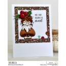 Stamping Bella, Rubber Stamp, MINI ODDBALL CHRISTMAS PUDDING