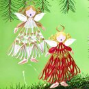 Quilling Template, Large Quilling Angels