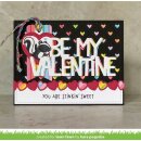 Lawn Fawn, lawn cuts/ Stanzschablone, quilted heart backdrop: landscape