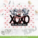 Lawn Fawn, lawn cuts/ Stanzschablone, quilted heart backdrop: landscape