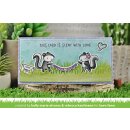 Lawn Fawn, clear stamp, scent with love
