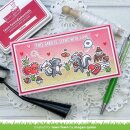 Lawn Fawn, clear stamp, scent with love