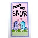 Lawn Fawn, clear stamp, RAWR flip-flop