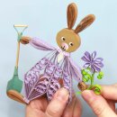 Karen Marie Klip: Quilling Anleitung, Large Bunnies