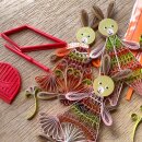 Karen Marie Klip: Quilling Anleitung, Large Bunnies