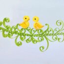 Quilling Template, Basic Garland Technique