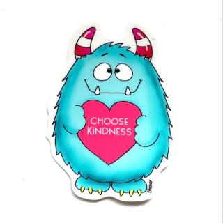 Gerda Steiner Designs, CHOOSE KINDNESS MONSTER Sticker