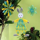 papier + ideen: Quilling Template, Large Quilling Bunnies