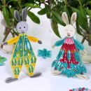 papier + ideen: Quilling Template, Large Quilling Bunnies