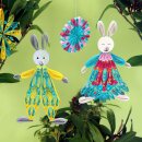 Quilling Template, Large Quilling Bunnies