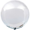 Folienballon, RUND, Silber, ca. 86cm