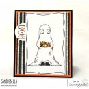 Stamping Bella, Rubber Stamp, ODDBALL GHOST