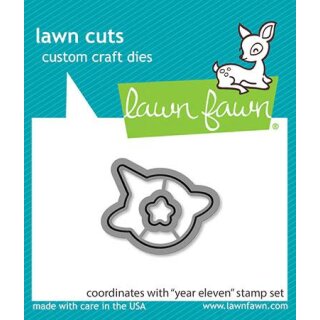 Lawn Fawn, lawn cuts/ Stanzschablone, year eleven