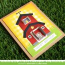 Lawn Fawn, clear stamp, tiny farm