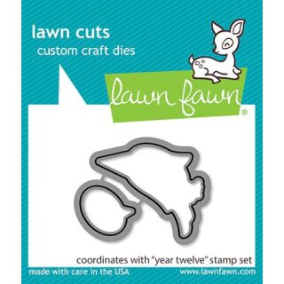 Lawn Fawn, lawn cuts/ Stanzschablone, year twelve