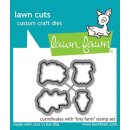 Lawn Fawn, lawn cuts/ Stanzschablone, tiny farm